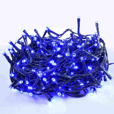 Luci di Natale esterno Led 240 Blu con Giochi