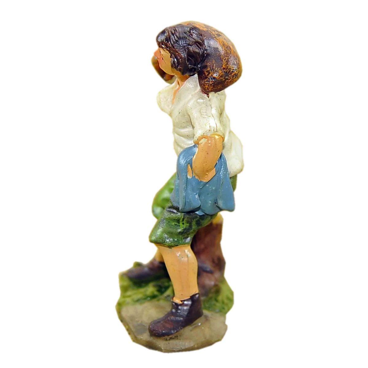 Statua cm.9 Pastore con Sacco a Spalla | M2 Store