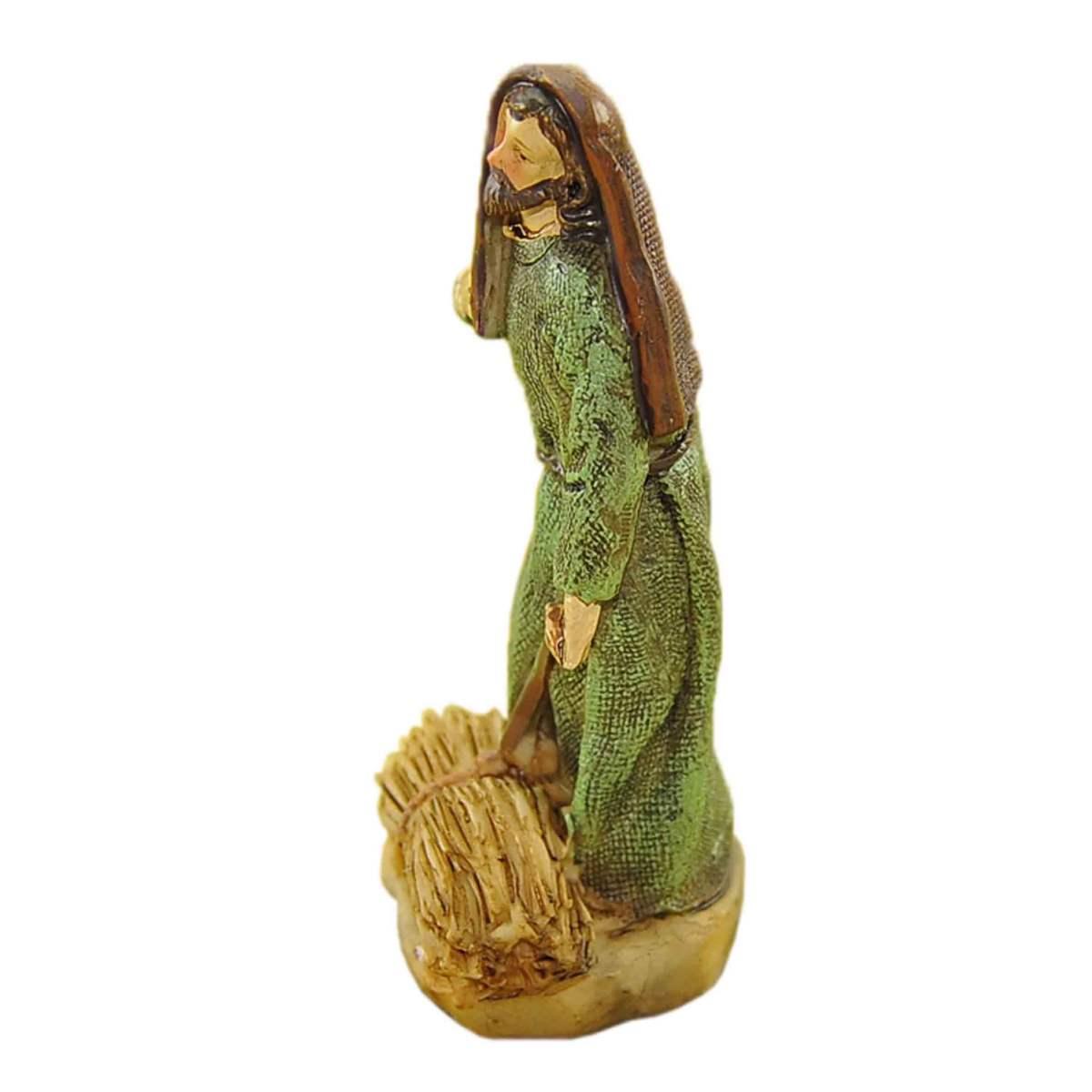 Statua cm.15 Contadino con Grano | M2 Store