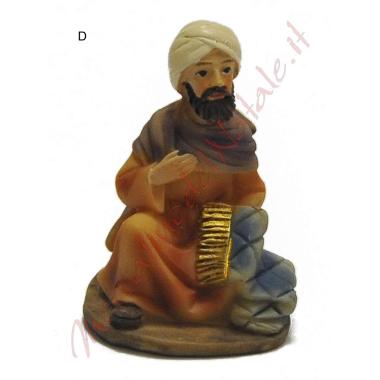Statue Presepe - Arabo con Coperta cm.7