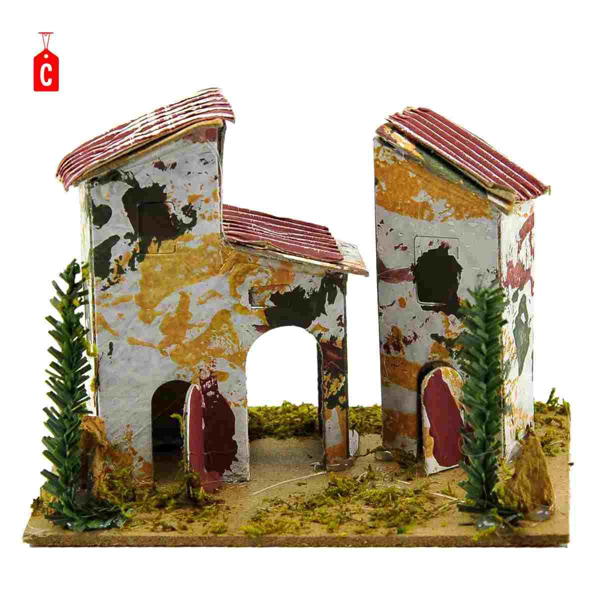 Casetta Doppia cm.13x8xH10 4 Modelli | M2 Store