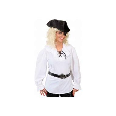 Camicia Pirata Bianca Donna