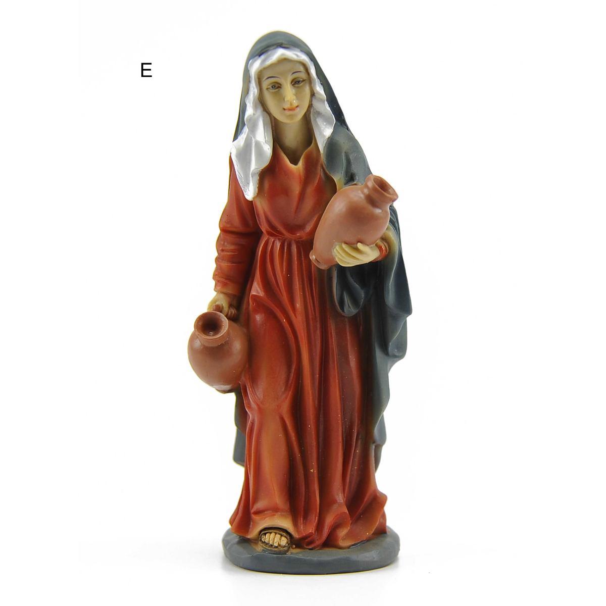 Statua cm.15 Donna con Due Anfore | M2 Store