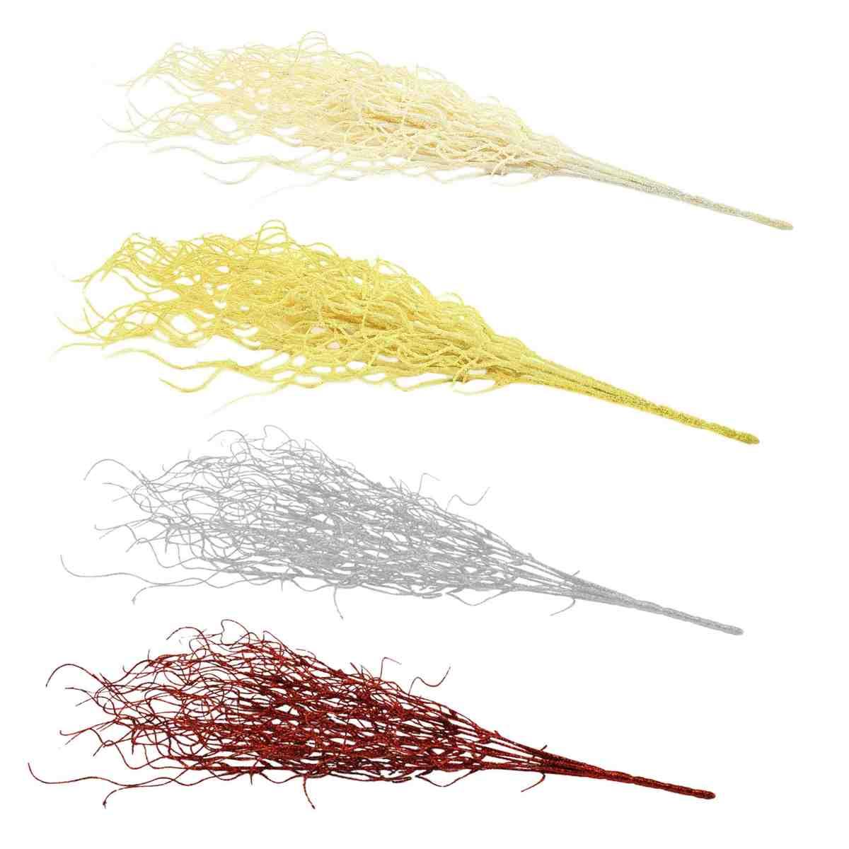 Fiore Ramo Glitter 4 Colori cm.50 |M2 Store