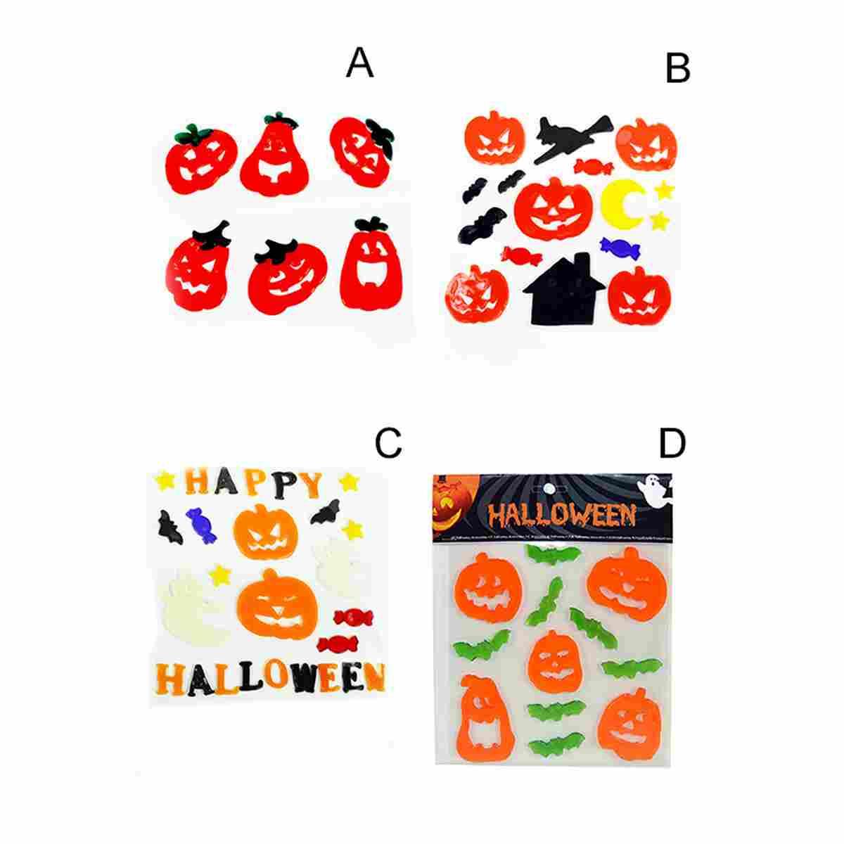 Vetrofania con Zucche Set pz.6 4 Modelli |M2 Store