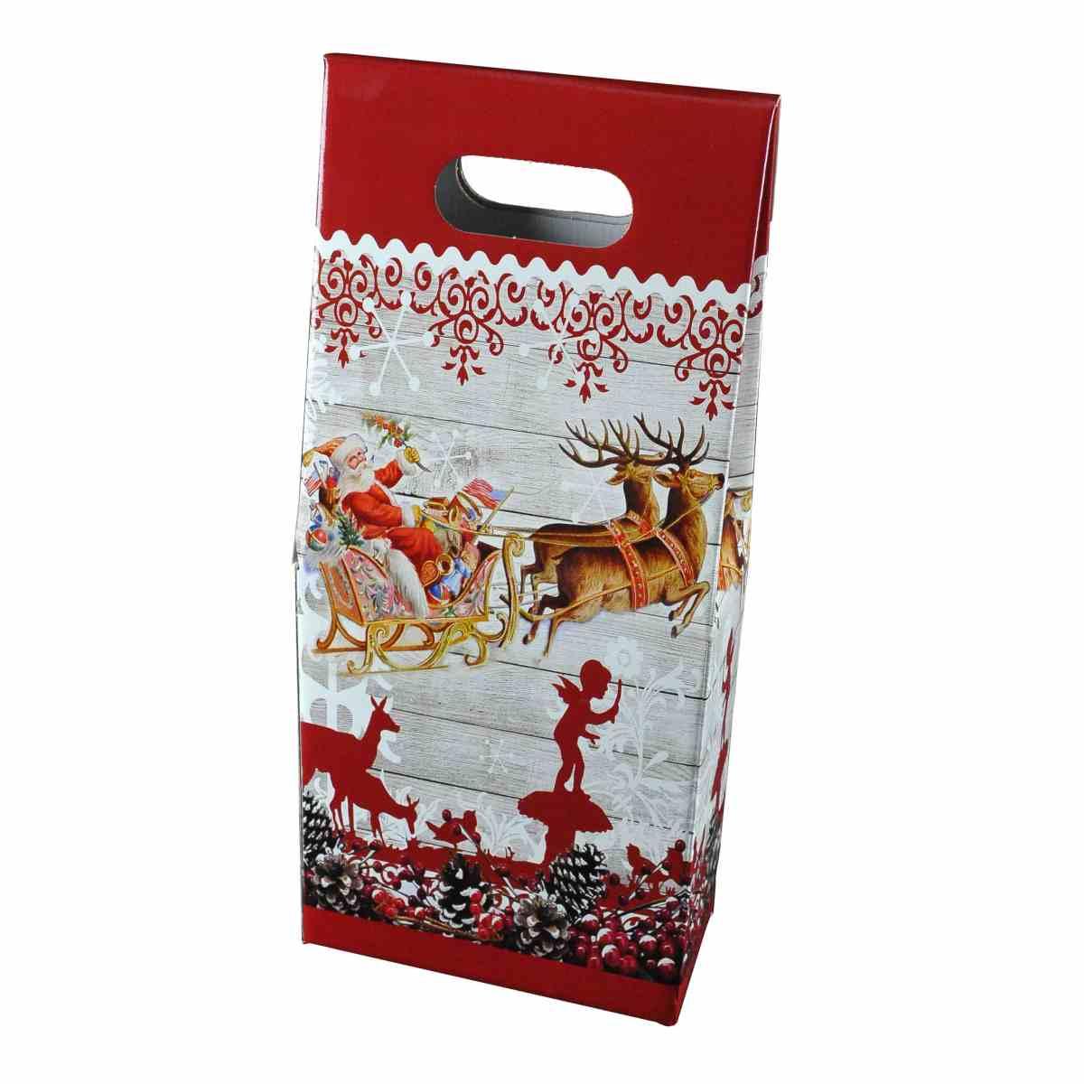 Copribottiglie Natalizio 2p cm.18x9xh41 |Gicos