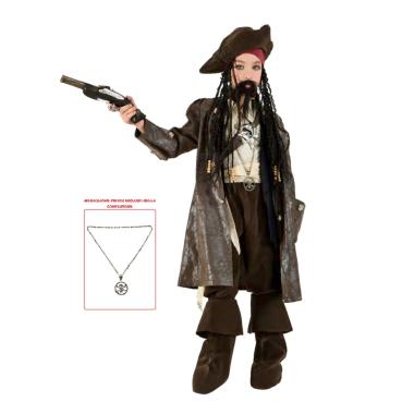 Costume Pirata Capitan Jack Bambino