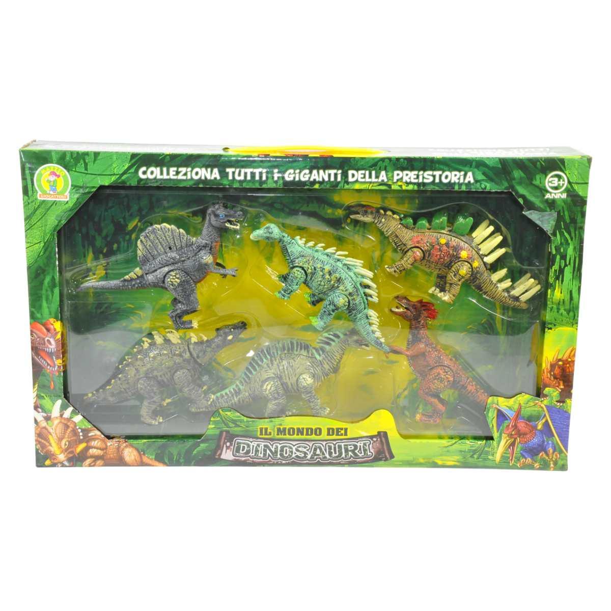 Gioco Il Mondo dei Dinosauri Set pz.6 |Mazzeo