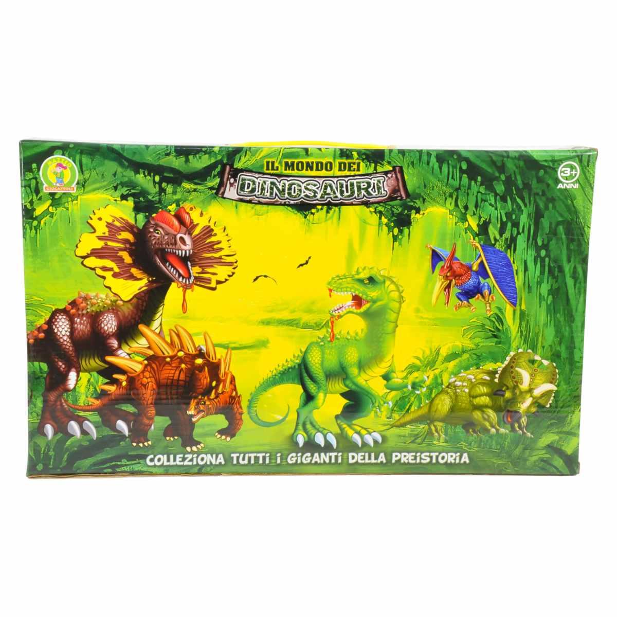 Gioco Il Mondo dei Dinosauri Set pz.6 |Mazzeo