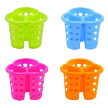 Scolaposate PVC con Cuori 3 Scomparti 4 Colori | M2 Store