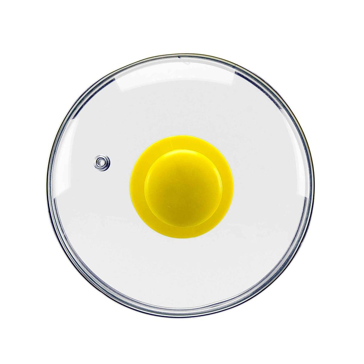 Coperchio Vetro cm.16 W Home Pomello 6 Colori | M2 Store