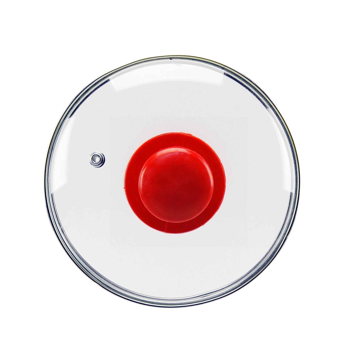 Coperchio Vetro cm.16 W Home Pomello 6 Colori | M2 Store