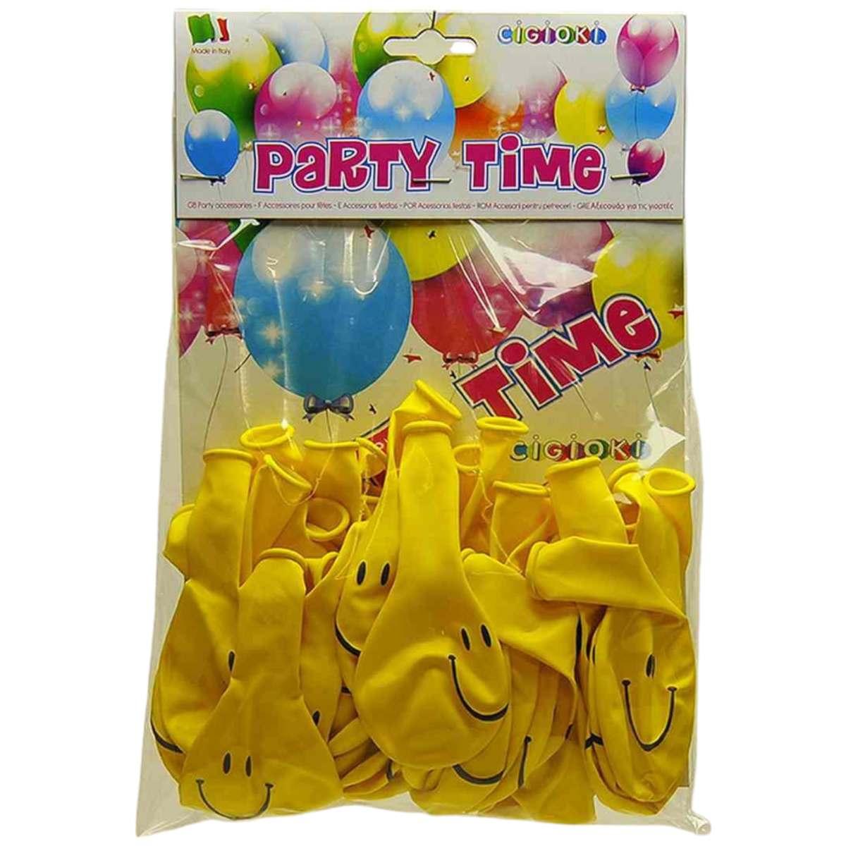 Palloncino cm.25 Smile Giallo Set pz.35 |M2 Store