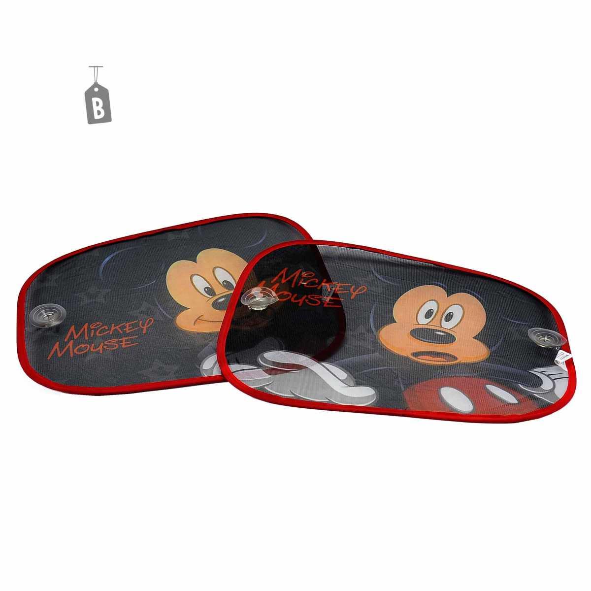 Tendine Parasole Auto Mickey Set 2 pezzi
