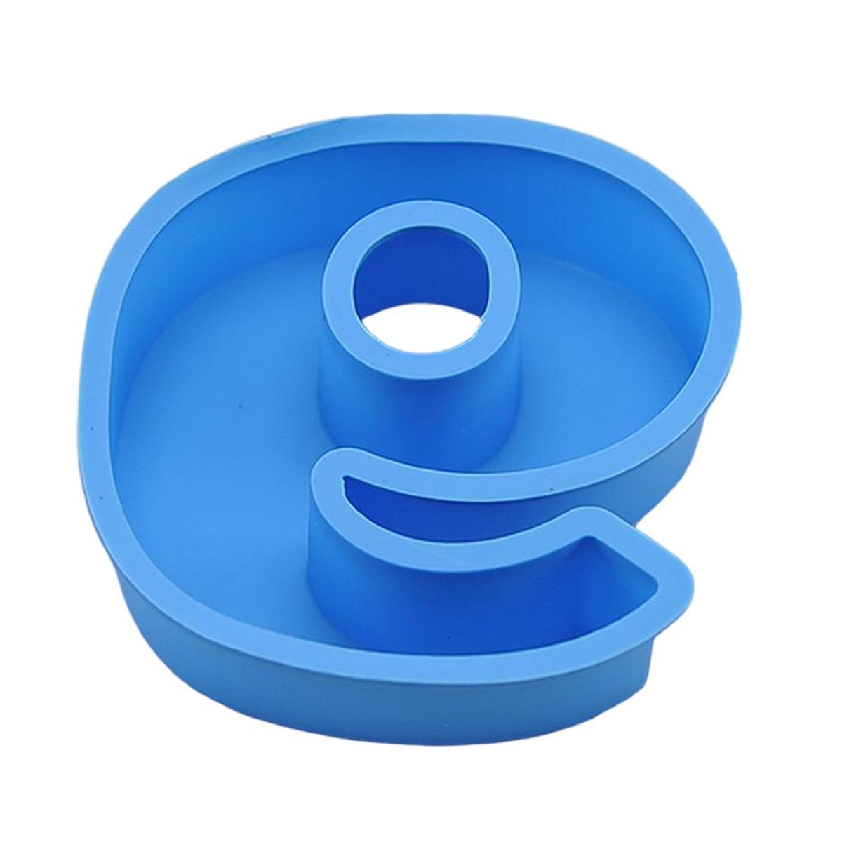 Stampo Silicone Numero 9 Blu | M2 Store
