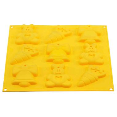 Stampo Dolci Silicone My Easter Giallo cm.30x2x30