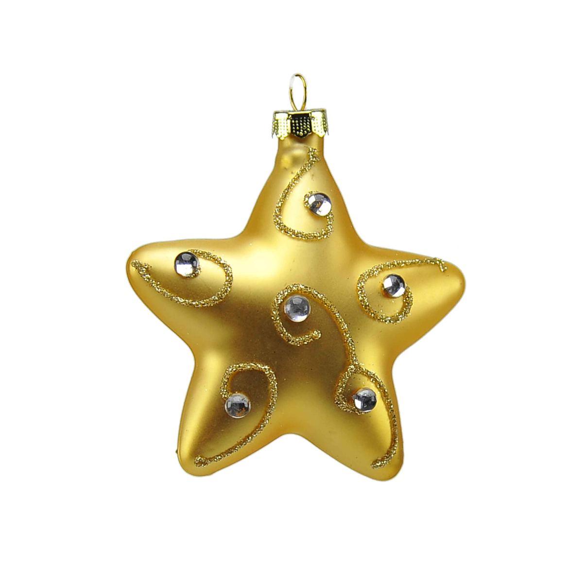 Pallina Natale Vetro Collezione cm.9 Stella |M2 Store