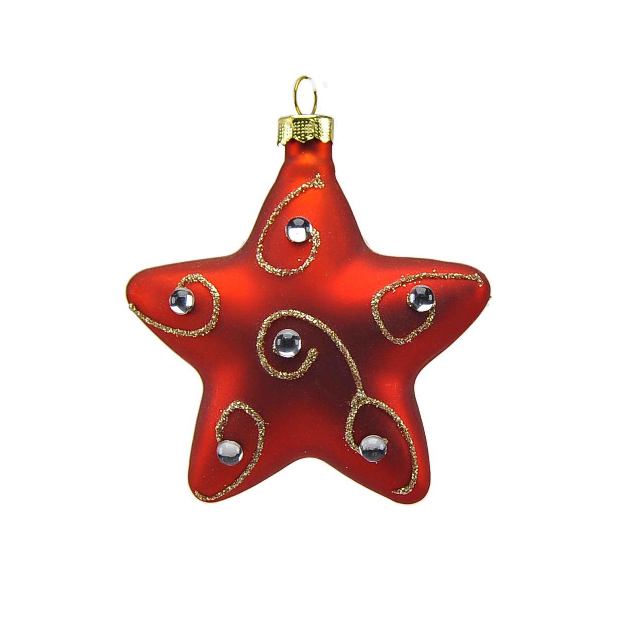 Pallina Natale Vetro Collezione cm.9 Stella |M2 Store