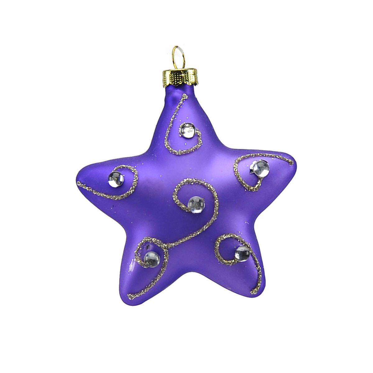 Pallina Natale Vetro Collezione cm.9 Stella |M2 Store