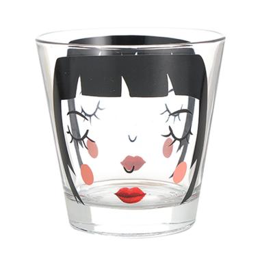 Bicchiere Vetro Acqua Pop Girl ml.250 Set pz.6