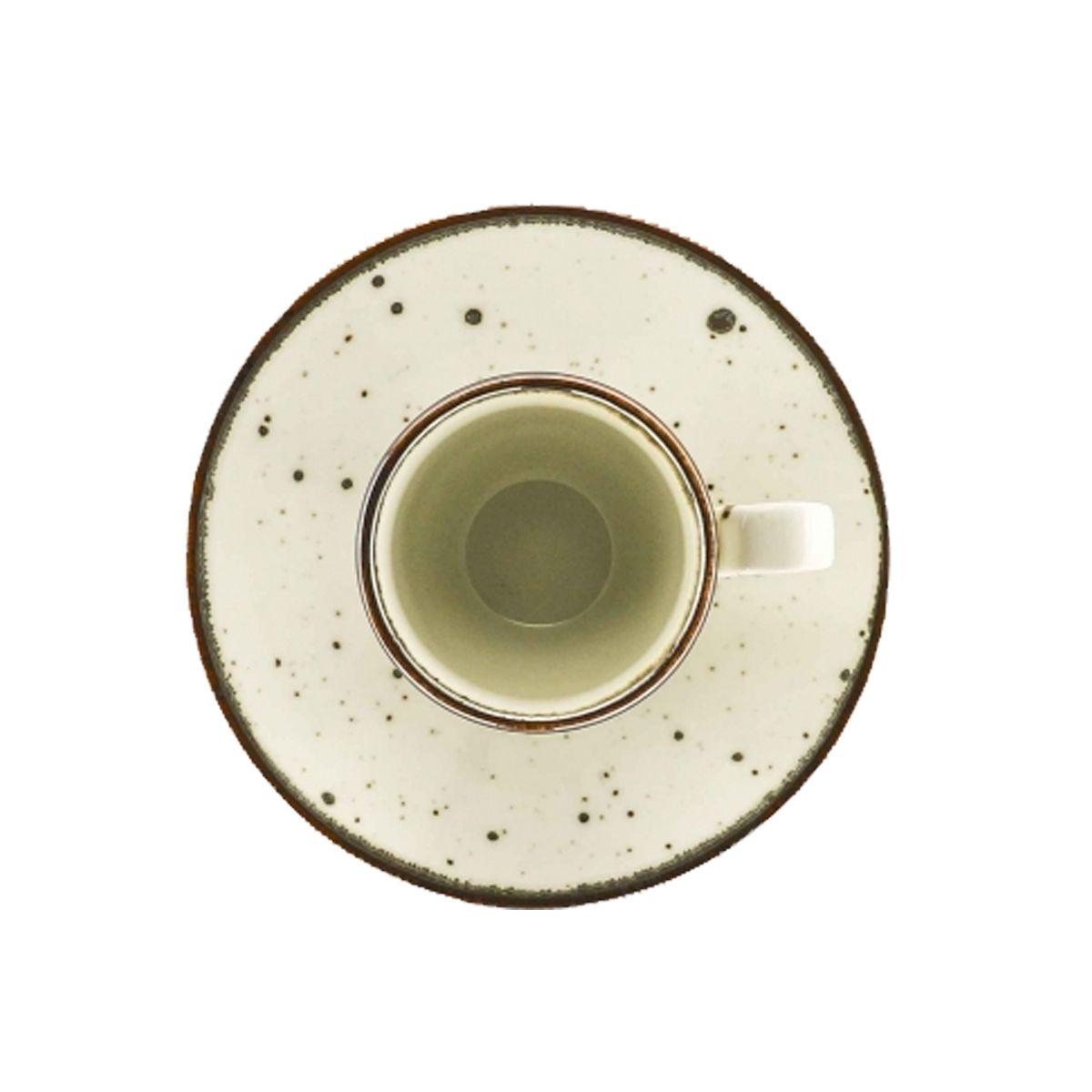 Tazzine Caff Set pz.6 Porcellana Weissestal Bianca | Weissestal