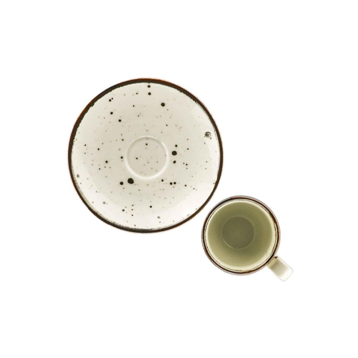 Tazzine Caff Set pz.6 Porcellana Weissestal Bianca | Weissestal