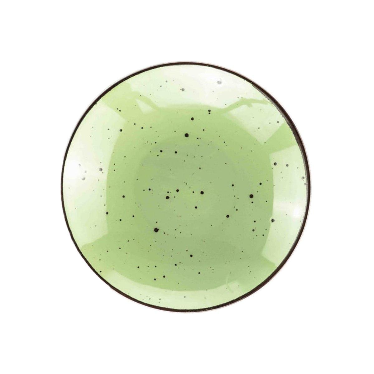 Piatto Tavola Porcellana Weissestal Bowl cm.28 Verde | Weissestal