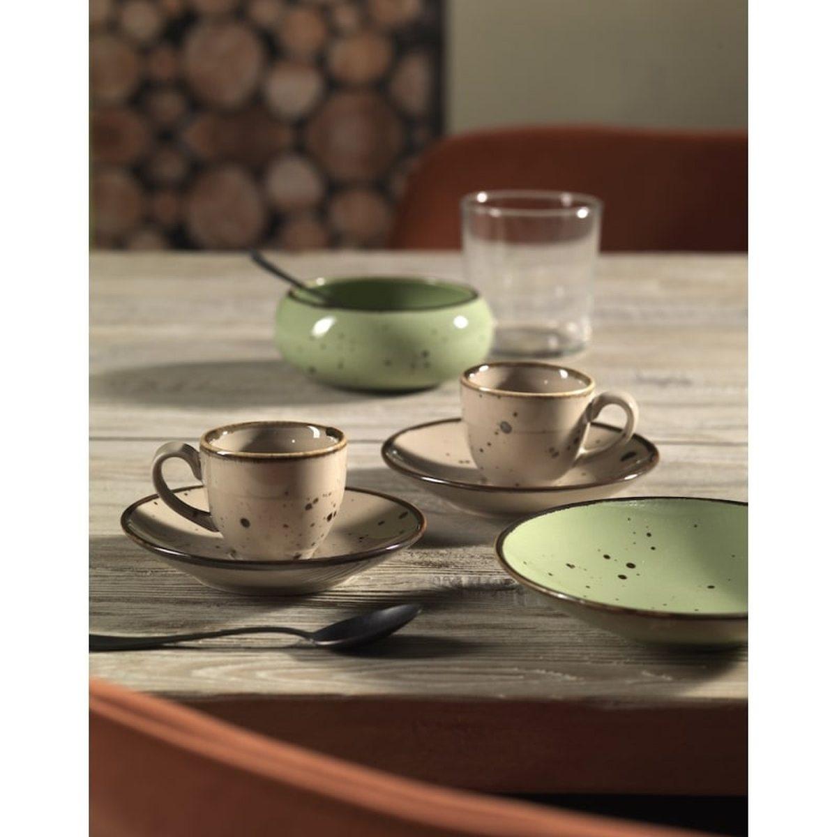 Piatto Tavola Porcellana Weissestal Bowl cm.28 Verde | Weissestal