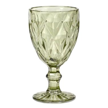 Bicchiere Vetro Calice Loira Verde ml.290 pz.1