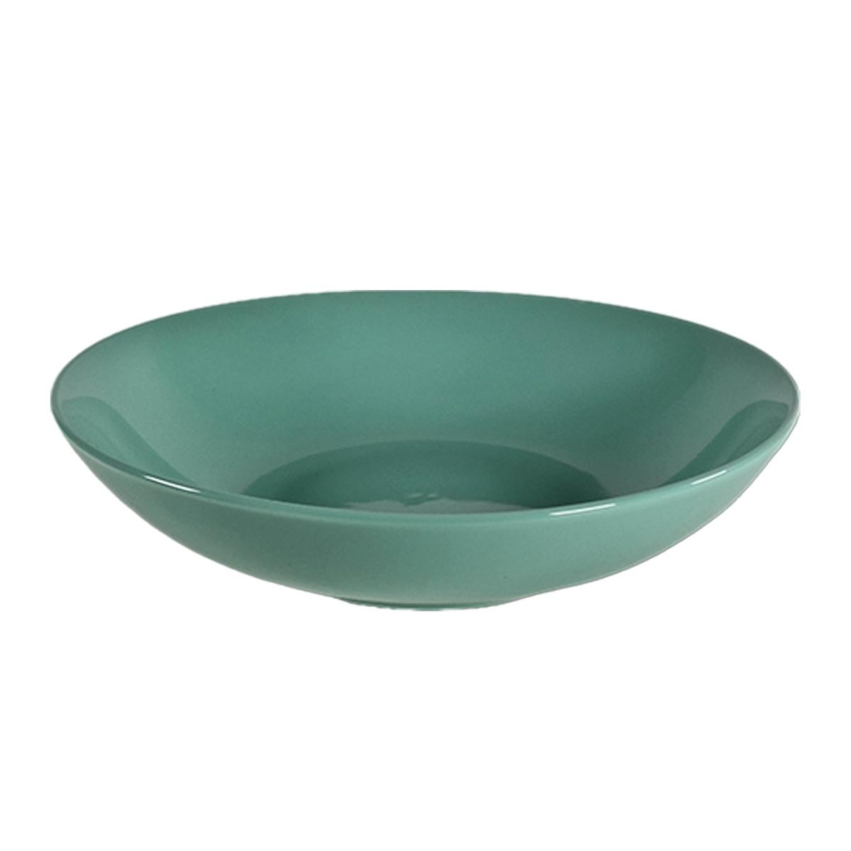 Piatto Tavola Porcellana Kaleidos Fondo cm.20,5 Azzurro | Allreds