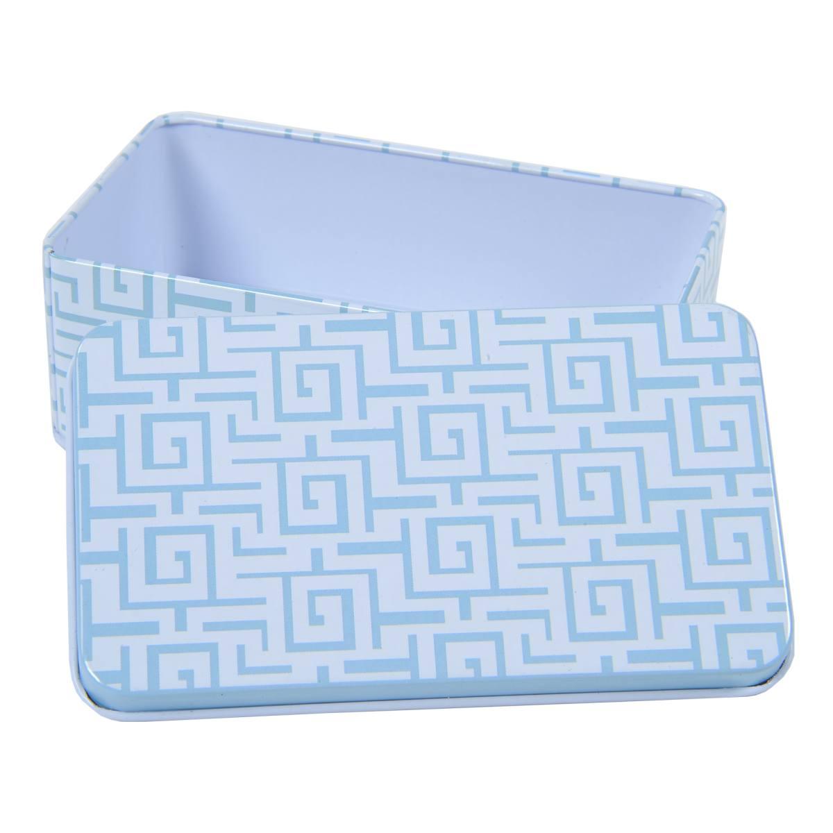 Scatola Metallo Porta Oggetti cm.12x7xh4 | Vacchetti