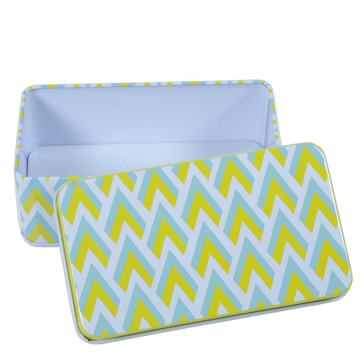 Scatola Metallo Porta Oggetti cm.12x7xh4 | Vacchetti