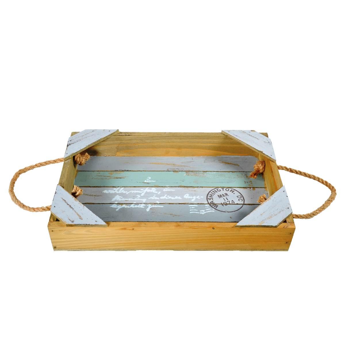 Vassoio Legno Rettangolare Mare cm.30x20x5 | Vacchetti