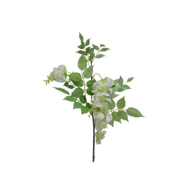 Fiore Glicine Bianco cm.98