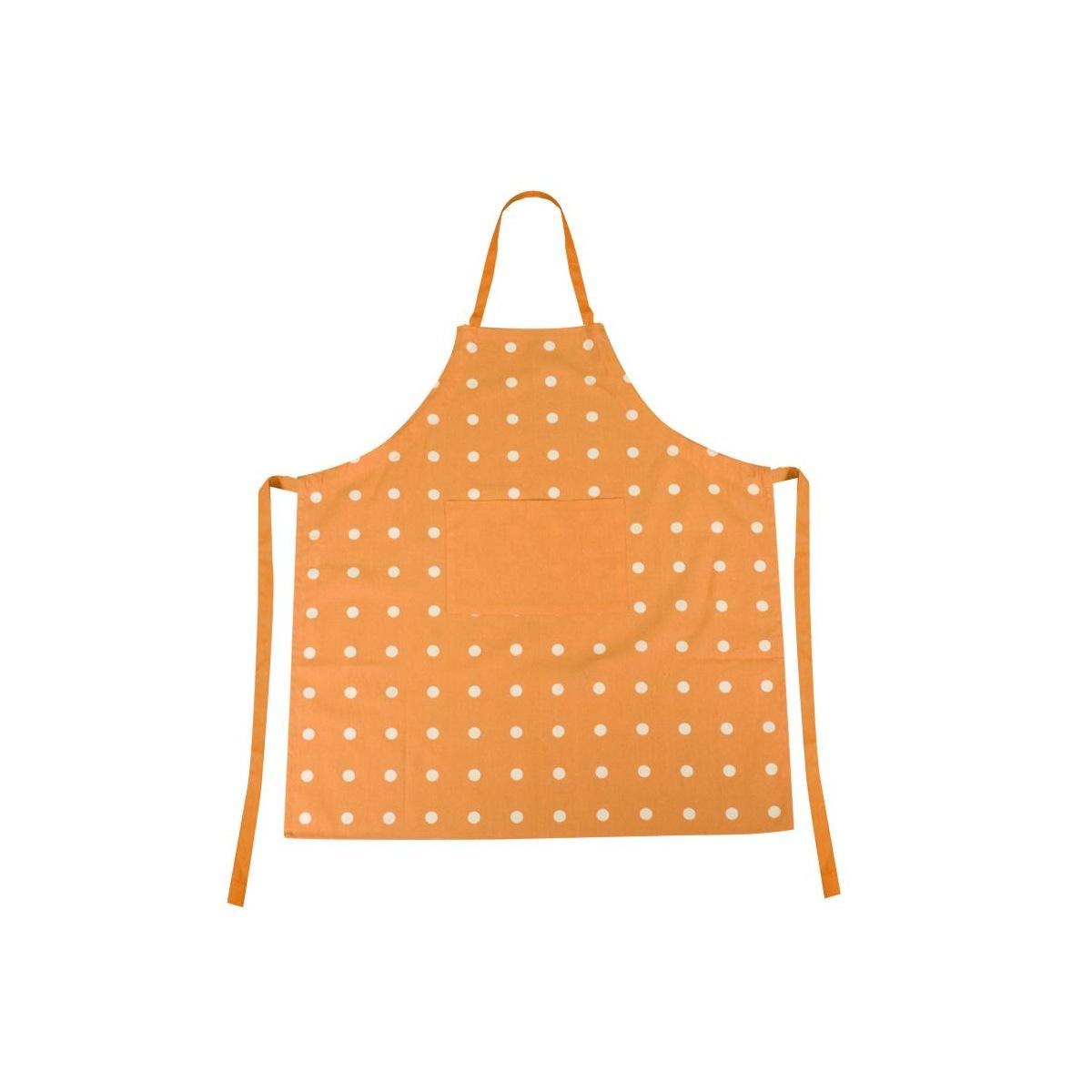 Grembiule Unicoeraro Arancione aPois cm.80x90 | Vacchetti