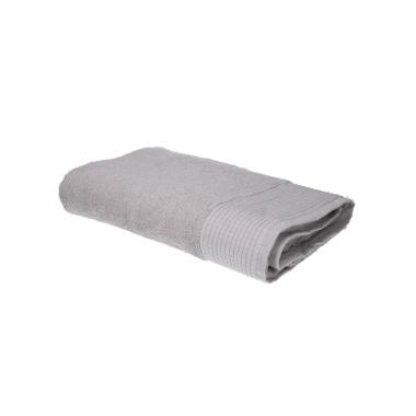 Asciugamano Telo Doccia Cotone Lisa Bianco Perla cm.100x150