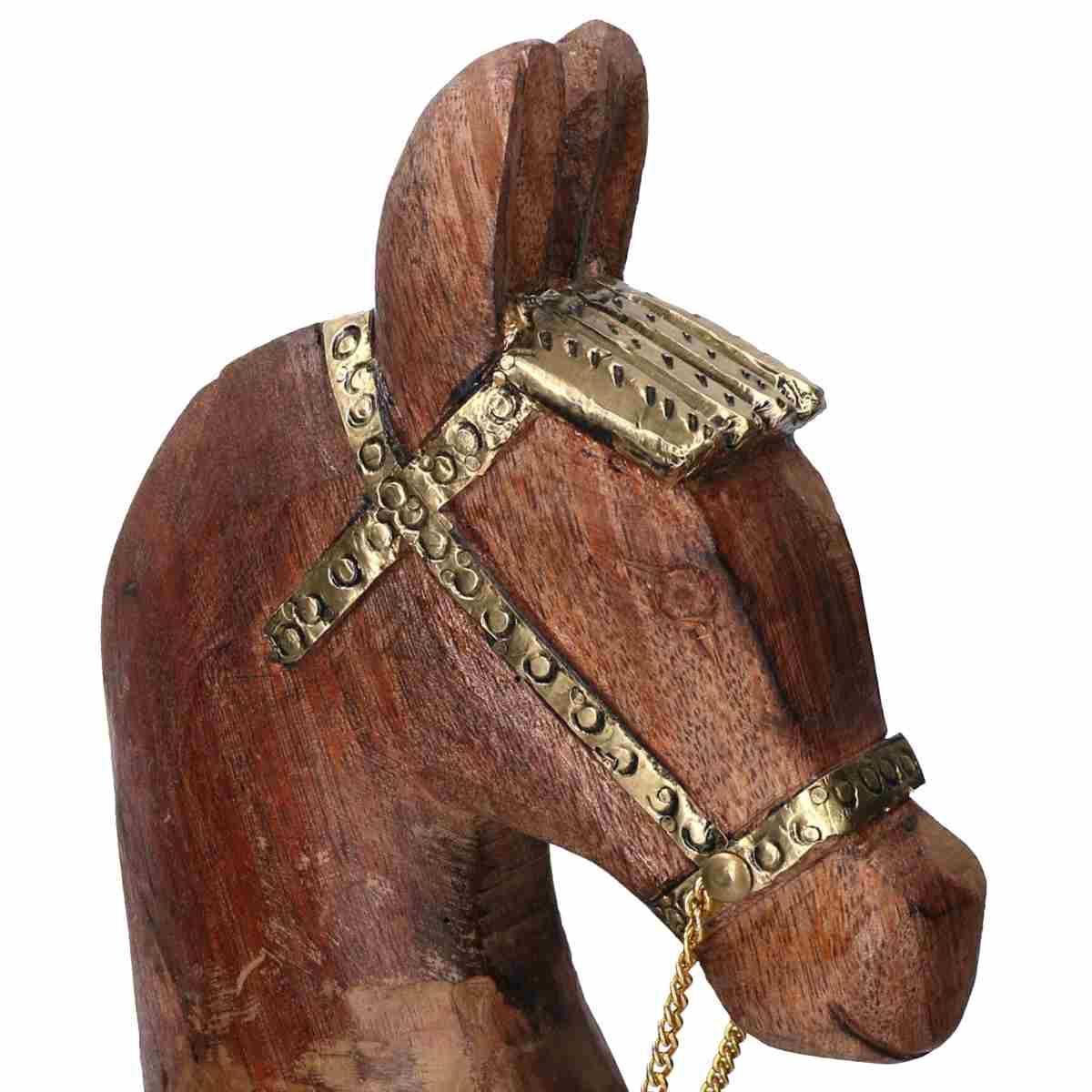 Cavallo a Dondolo in Legno cm.50x13xh56