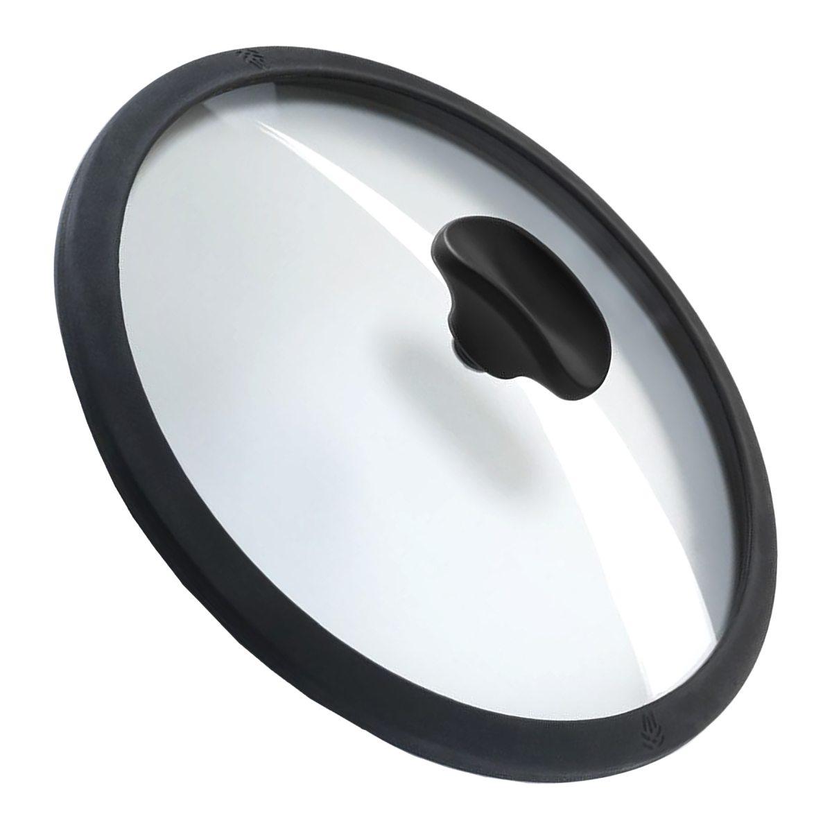 Coperchio Vetro Mopita Pomello Nero cm.26 | Mopita