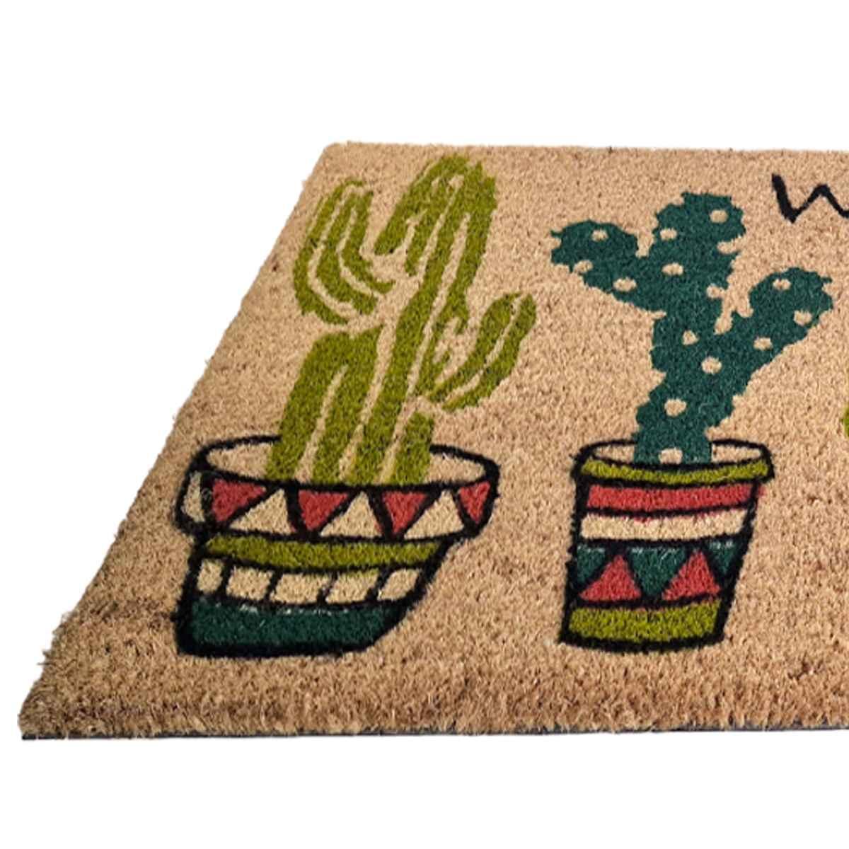 Zerbino Cocco Multicolor Cactus cm.40x70