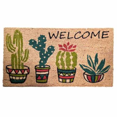 Zerbino Cocco Multicolor Cactus cm.40x70