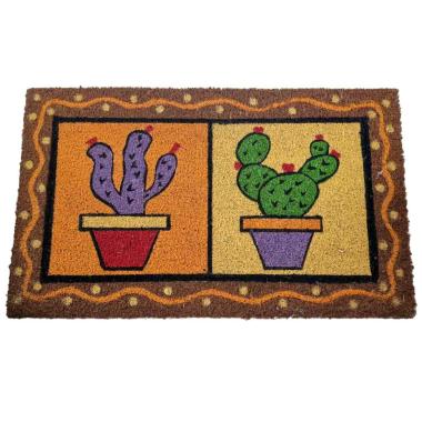 Zerbino Cocco Multicolor Cactus cm.40x70