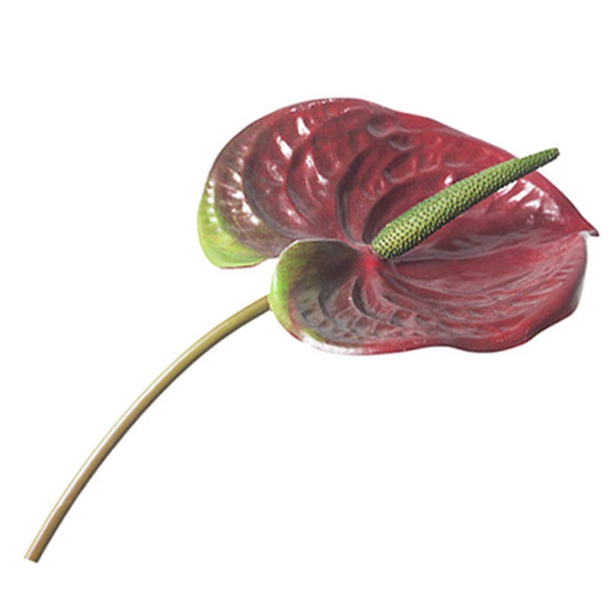 Fiore Anturium Rosso PVC cm.70