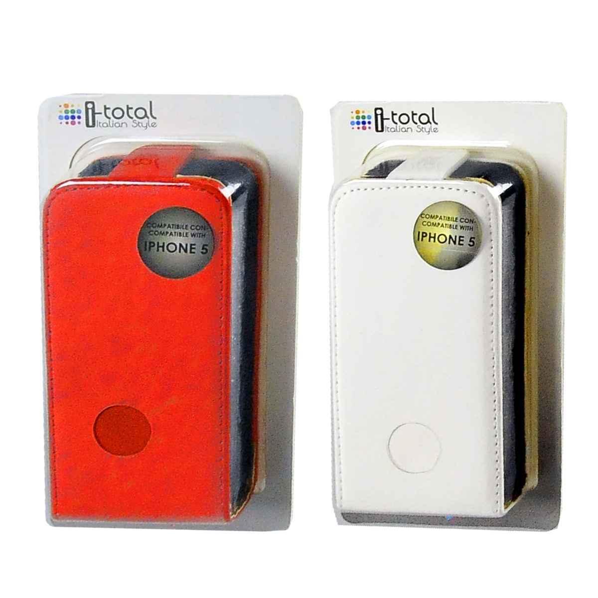 M2 Store Cover iPhone 5-5S Eco-Pelle con Sportello 2 Colori 8058056640888  8058056640888