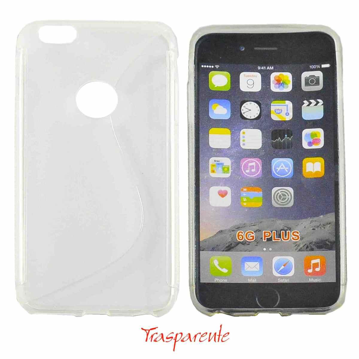 Cover iPhone 6 Plus PVC Morbido 6 Colori