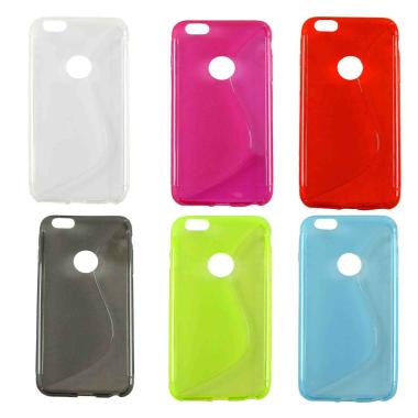 Cover iPhone 6 Plus PVC Morbido 6 Colori