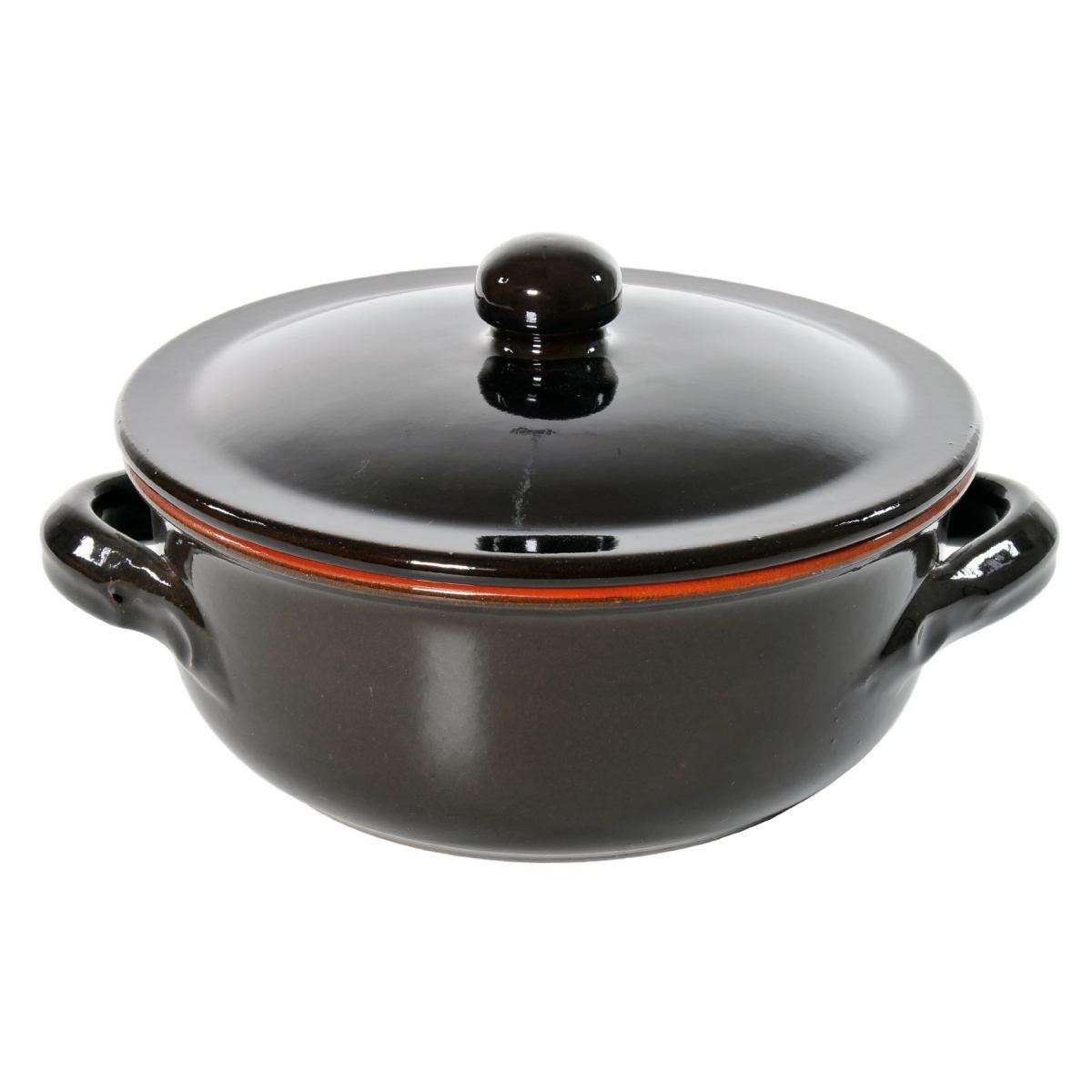 Tegame Terracotta cm.20 Valdelsa con Manici