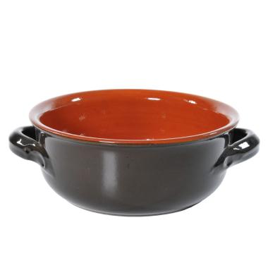 Tegame Terracotta cm.20 Valdelsa con Manici