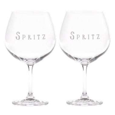 Bicchiere Vetro Calice Spritz Simple Day ml.820 Set pz.2