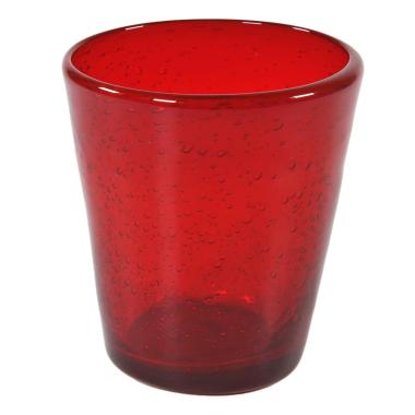 Bicchiere Vetro Acqua Loira Rosso ml.250 pz.1