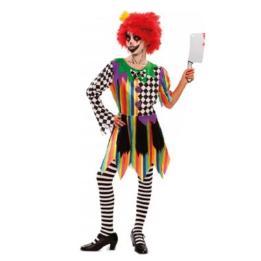 Costume Clown Terrificante Donna